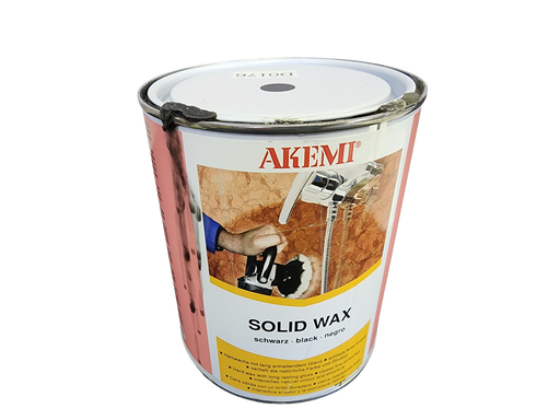 Damaged - Solid Paste Wax Black - 750ml-Akemi-znshoping.store