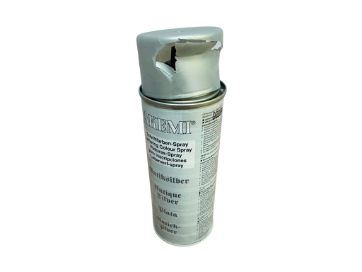 Damaged - Silver Lettering Spray - 400ml-Akemi-znshoping.store