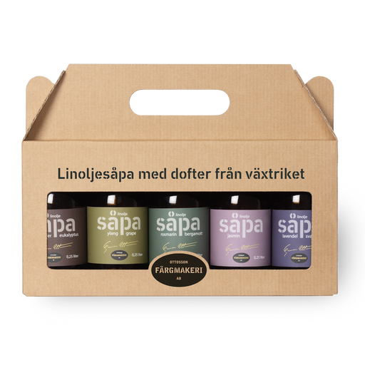 Linseed Oil Soap w/ Essential Oils Set-Ottosson Färgmakeri-znshoping.store