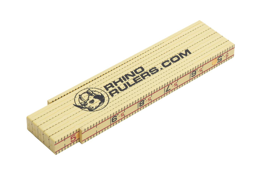 Rhino Rulers® Engineer's Scale Folding Ruler-Marshalltown Tools-znshoping.store