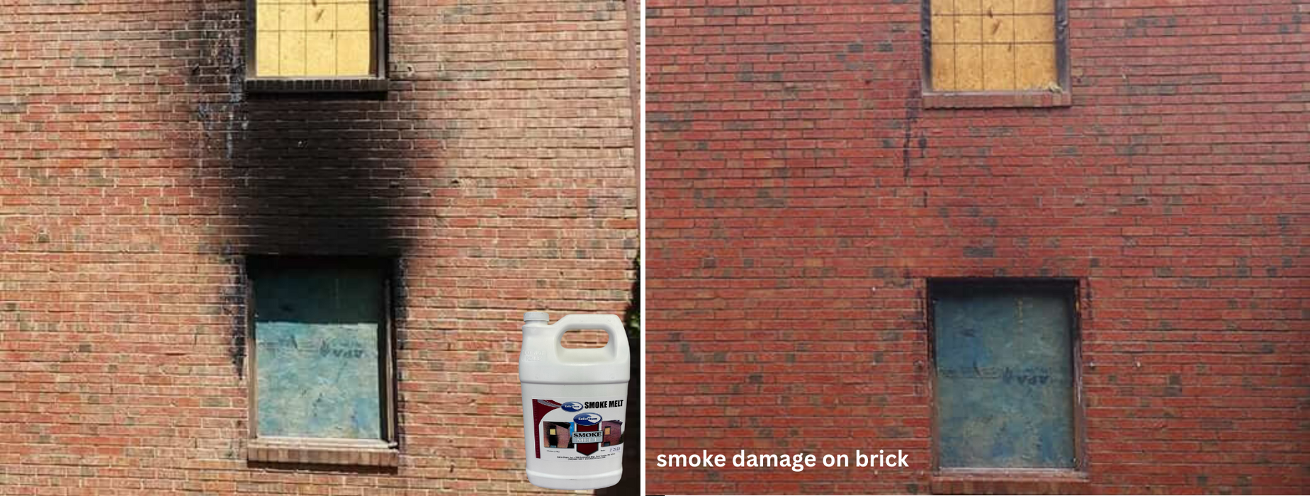 Smoke Melt - Remove Heavy Soil Deposits from Wood, Metal & Masonry-EaCo Chem-znshoping.store