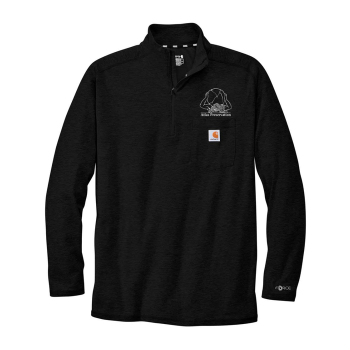 Atlas x Carhartt Force 1/4-Zip Long Sleeve-znshoping.store-znshoping.store