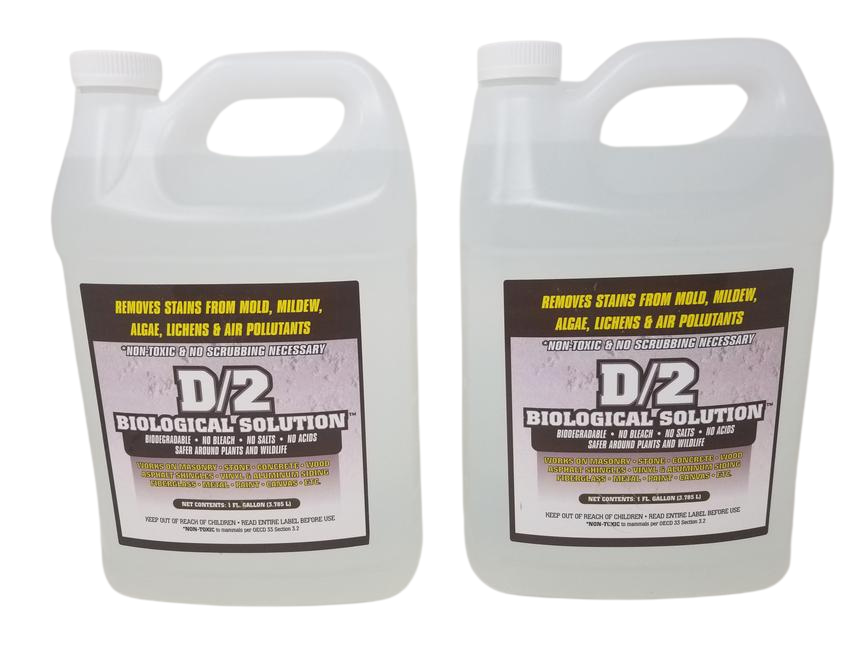 D/2 Biological Solution - Removes stains from mold, algae, mildew, lichens and air pollutants-D/2 Biological Solution-znshoping.store