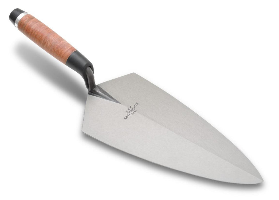 Brick Trowel Philadelphia Pattern Leather Handle - 10"-Marshalltown Tools-znshoping.store