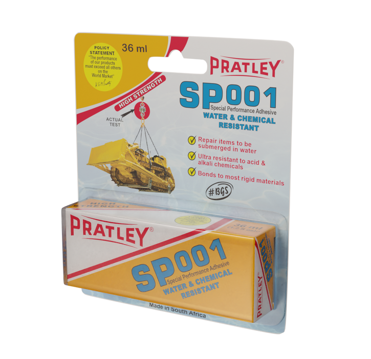 Pratley SP001 Special Performance Water & Chemical Resistant Adhesive - 36ml-Pratley-znshoping.store