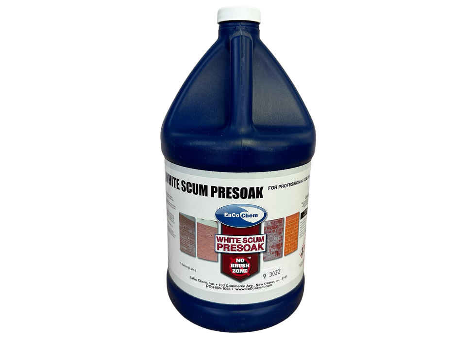 White Scum Presoak - Remove White Deposits from Brick, Block, and Concrete-EaCo Chem-znshoping.store