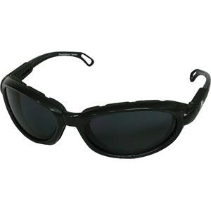 Safety Glasses w/Foam Lining; Black Frame, Gray Lens-Marshalltown Tools-znshoping.store