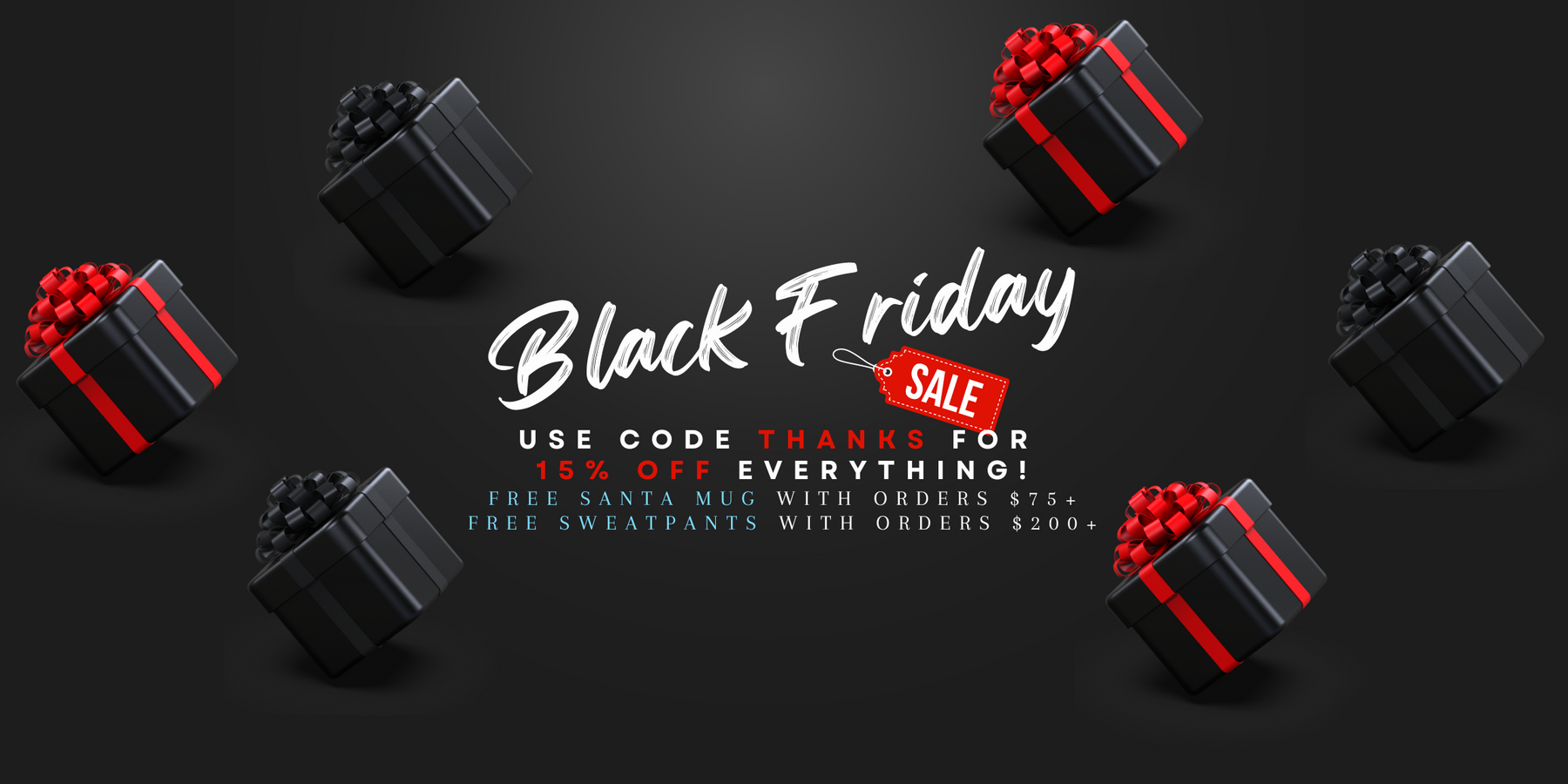 BLACK FRIDAY SALE IS ON!