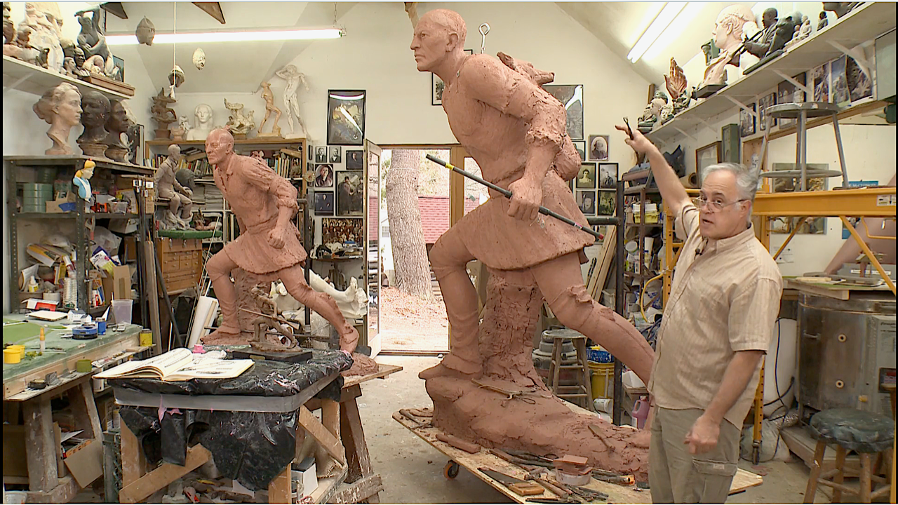 The Creation of The Daniel Nimham Sculpture