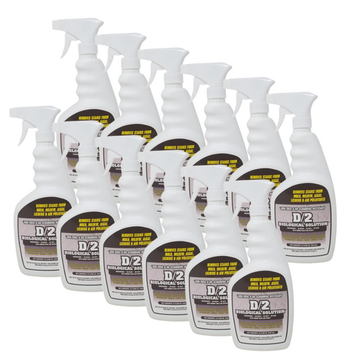 D/2 Biological Solution - 12 Quarts (Spray Bottles)-D/2 Biological Solution-znshoping.store