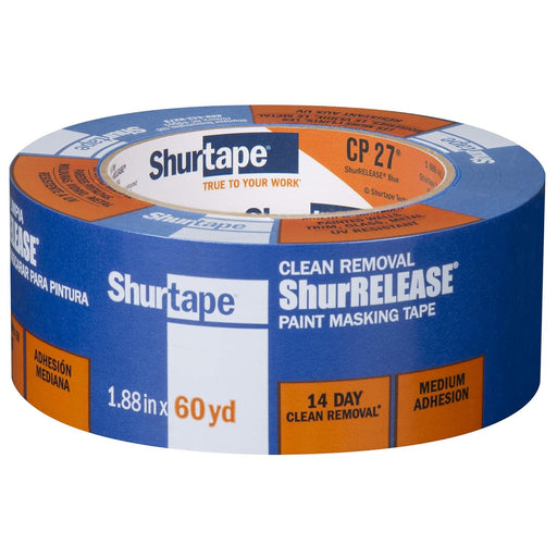 14-Day ShurRELEASE® Blue Painter's Tape - Multi-Surface-Shurtape Technologies-znshoping.store