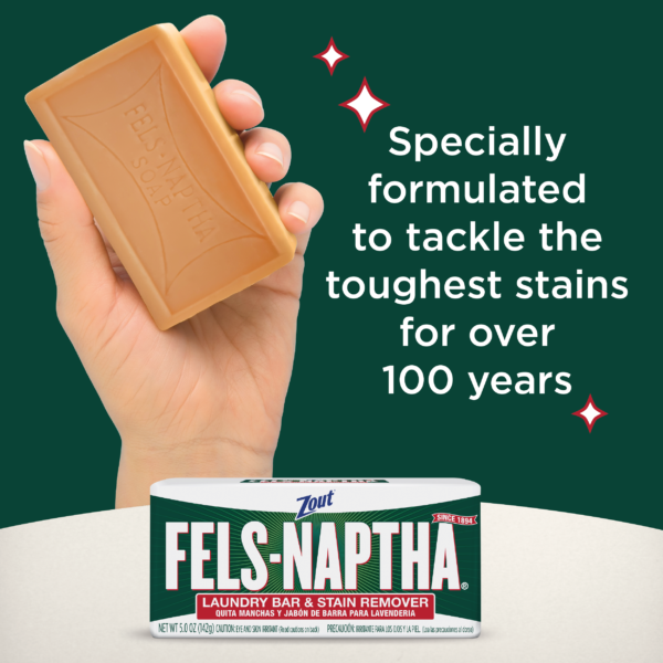 Fels-Naptha Laundry Bar & Stain Remover-Zout-znshoping.store