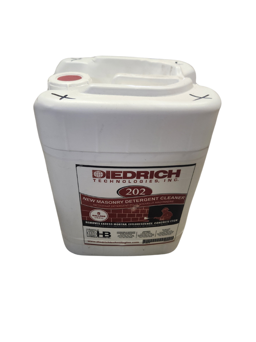 Cracked - 202 New Masonry Detergent - 5 Gallon - IN STORE PICK UP ONLY!-Diedrich-znshoping.store