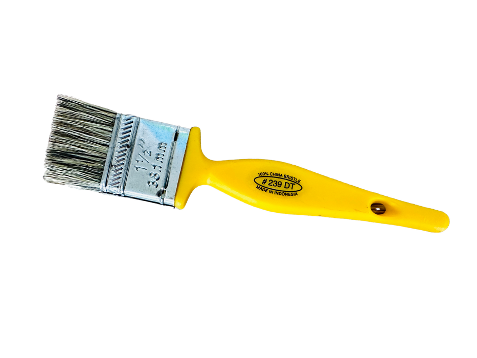 Auto Detail Brush w/ Yellow Handle - Double Thick-Magnolia Brush-znshoping.store