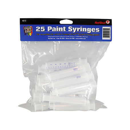 Create-A-Color Paint Syringes: Pack of 25-Red Devil-znshoping.store