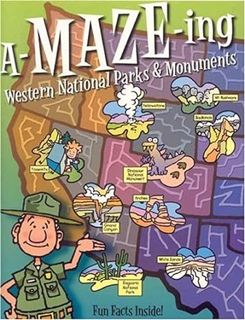 A-MAZE-ing Western National Parks & Monuments-Rising Moon-znshoping.store