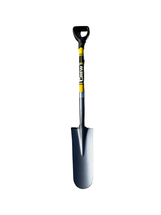 CREW 16" Drain Spade w/ 29″ Fiberglass Handle, Poly D-Grip-Wolverine Tools-znshoping.store