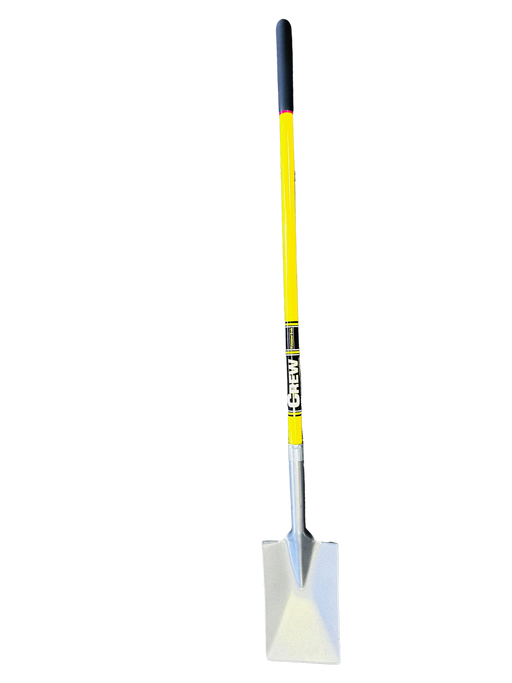 CREW Garden Spade w/ 47" Fiberglass Handle-Wolverine Tools-znshoping.store