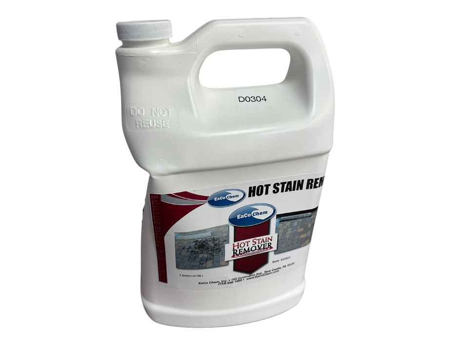 DENTED Hot Stain Remover - Remove Food, Oil, Petroleum, and Carbon Deposit Staining from Masonry and Concrete-EaCo Chem-znshoping.store