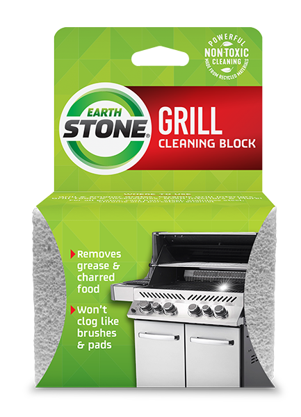 EarthStone® Grill Cleaning Block w/ Handle Set-EarthStone®-znshoping.store