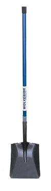 #2 Square Point Shovel 48" Long Fiberglass Handle-Wolverine Tools-znshoping.store