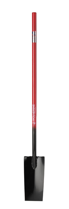 54″ Long Handled Steel Spade 15" Straight Bottom-Wolverine Tools-znshoping.store