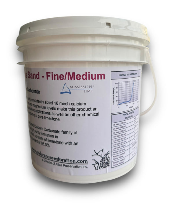 Limestone Sand - Fine/Medium-Endurance Restoration Products-znshoping.store