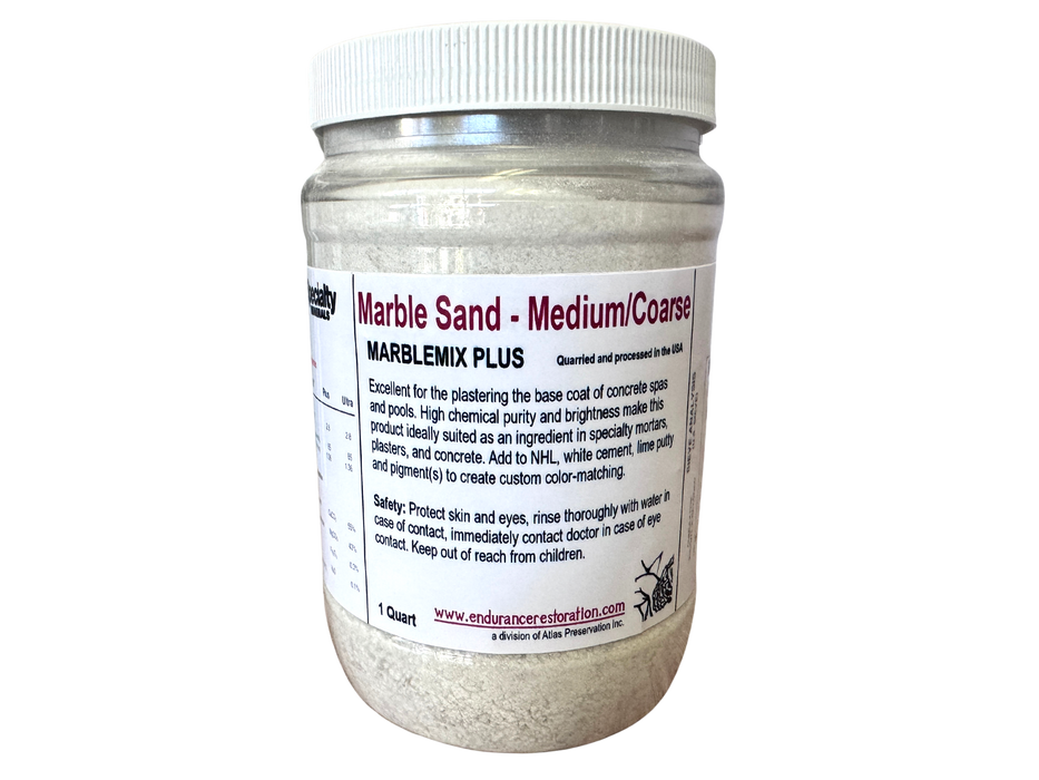 Marble Sand - Medium/Coarse - Marblemix Plus-Endurance Restoration Products-znshoping.store