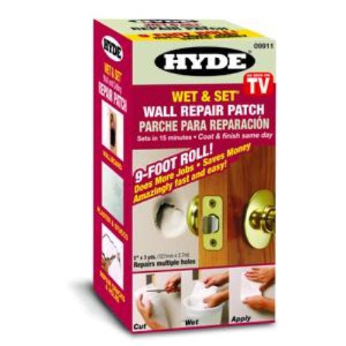 Wet & Set 30-Minute Wall & Ceiling Repair Patch-Hyde Tool-znshoping.store