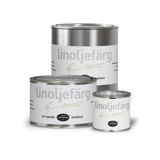 Swedish Linseed Oil Paint - White Primer Indoor-Ottosson Färgmakeri-znshoping.store