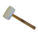 White Rubber Mallet w/ 11" Wood Handle-Valley Tools-znshoping.store