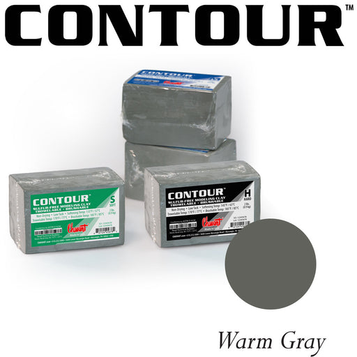 Contour Clay - Medium (Monumelt)-Chavant Modeling Clay-znshoping.store