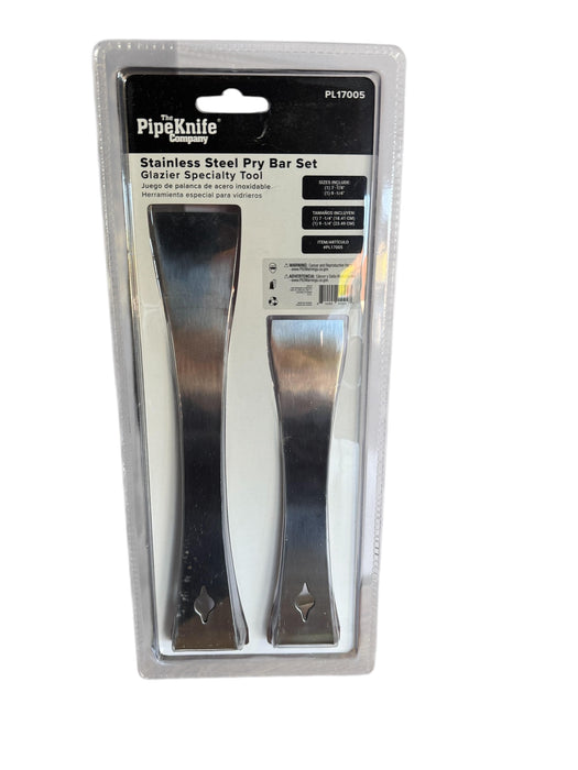 Stainless Steel Pry Bar Set-The PipeKnife Co.-znshoping.store