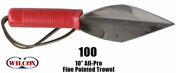 10" Fine Pointed Trowel-Wilcox-znshoping.store