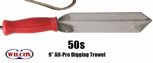 9" Stainless Narrow Digging Trowel-Wilcox-znshoping.store