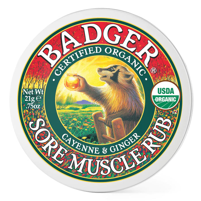 Badger Organic Sore Muscle Rub-Badger-znshoping.store