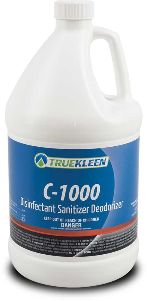 C-1000 Cold Water Sanitizer & Disinfectant - 1 Gallon-TrueKleen-znshoping.store