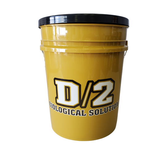 D/2 5 Gallon Bucket w/ lid-D/2 Biological Solution-znshoping.store