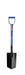 26″ D-Handled Steel Spade 12" Diamond Point-Wolverine Tools-znshoping.store