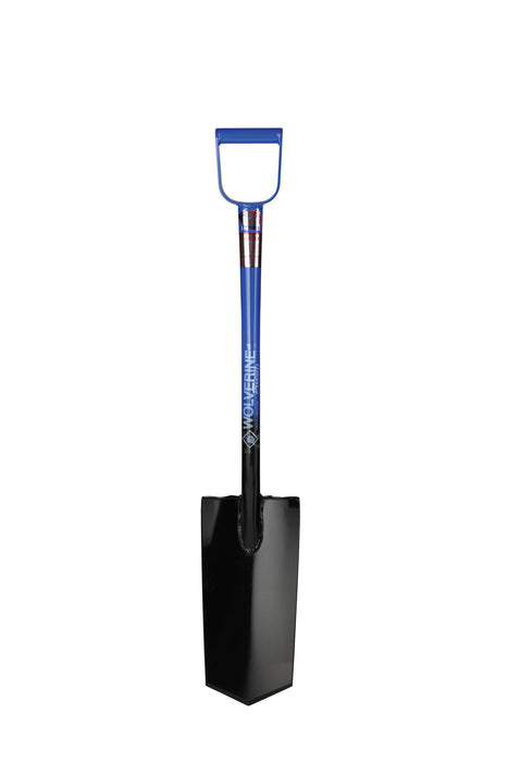 26″ D-Handled Steel Spade 15" Diamond Point-Wolverine Tools-znshoping.store