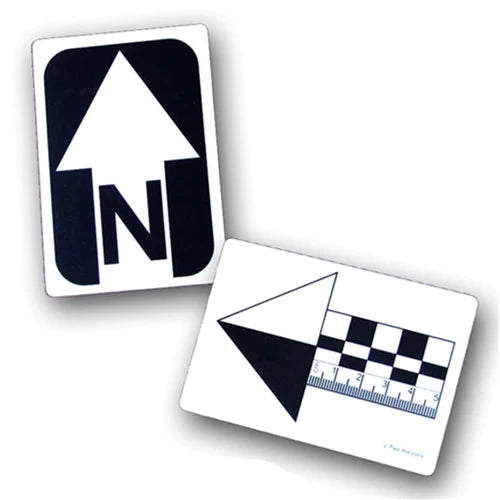 Double Sided North Arrow Card-Past Horizons-znshoping.store