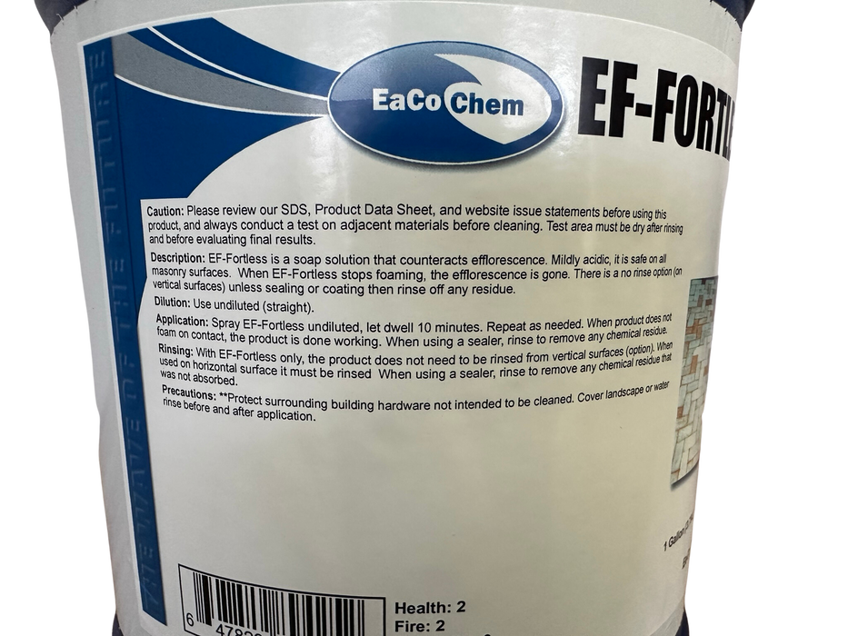 EF-Fortless - Remove Powdery Efflorescence on Brick, Block, and Mortar-EaCo Chem-znshoping.store