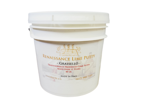 Grassello Di Calce 40 lbs - Aged over 11 years-Renaissance Lime Putty-znshoping.store