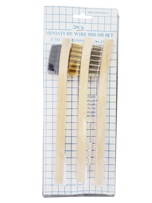 Handy Cleaning Wire Brush 3 Piece Set-Magnolia Brush-znshoping.store