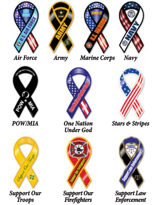 Support our Troops Magnets-Collins Flags-znshoping.store