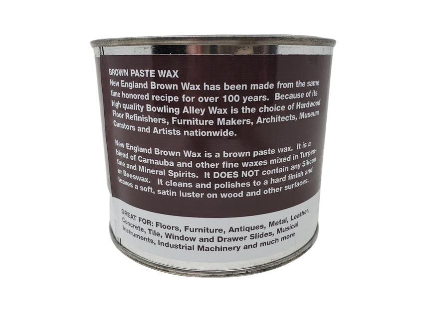 New England Brown Paste Wax - 16oz-BWC Company-znshoping.store