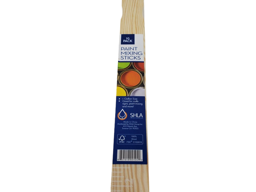 Paint Mixing Sticks - Pack of 10-znshoping.store-znshoping.store