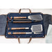 Premier Walnut 4-Piece Barbecue Set w/ Carrying Bag-Lamson-znshoping.store