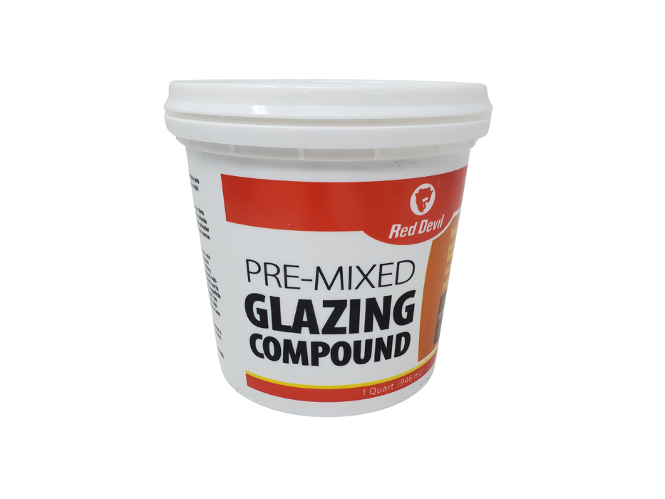 Pre-Mixed Glazing Compound-Red Devil-znshoping.store