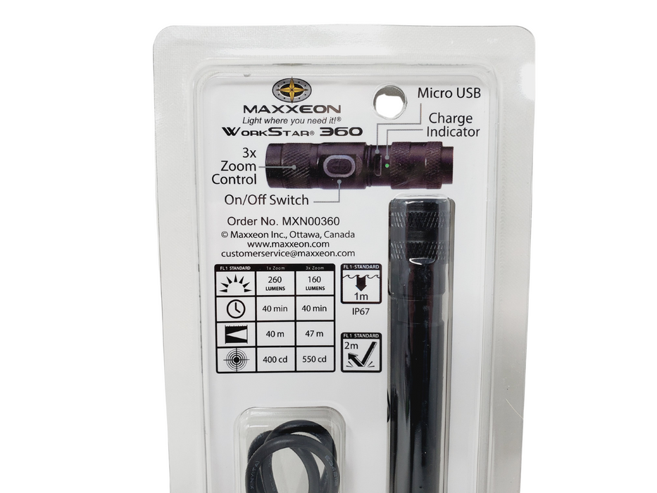 Rechargeable LED Pen Light-Maxxeon-znshoping.store